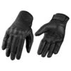 Rokker Tucson Gloves In Black -Motorcycle Apparel Store ROK890701 1