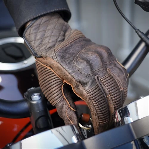 Rokker Tucson Gloves In Brown 4 Rokker Tucson Gloves In Brown - Image 2