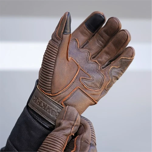 Rokker Tucson Gloves In Brown 6 Rokker Tucson Gloves In Brown - Image 4