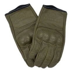 Rokker Tucson Perforated Gloves In Olive