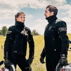 Rukka Lady Nivala Jacket In Black / Silver -Motorcycle Apparel Store RUK2057 5