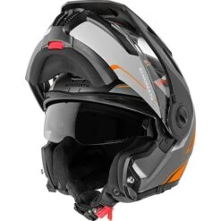 Schuberth E1 Endurance Helmet In Orange -Motorcycle Apparel Store SBT062 4