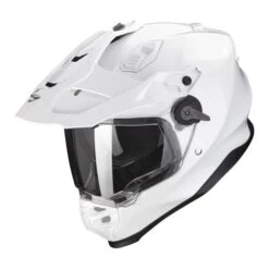 Scorpion ADF 9000 Helmet In Pearl White
