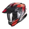 Scorpion ADF 9000 Trail Helmet In Black / Red -Motorcycle Apparel Store SCP008 1