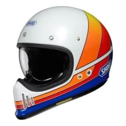 Shoei Ex-Zero Equation TC2 Helmet In White / Multi Colour
