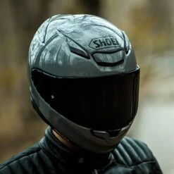 Shoei NXR2 Helmet In Basalt Grey -Motorcycle Apparel Store SHE186 3