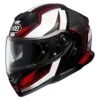 Shoei Neotec 3 Grasp TC5 Helmet In White / Black / Red -Motorcycle Apparel Store SHE266 1