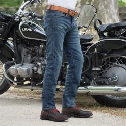 Spidi Tracker Tech Jeans In Blue -Motorcycle Apparel Store SPD2004 4