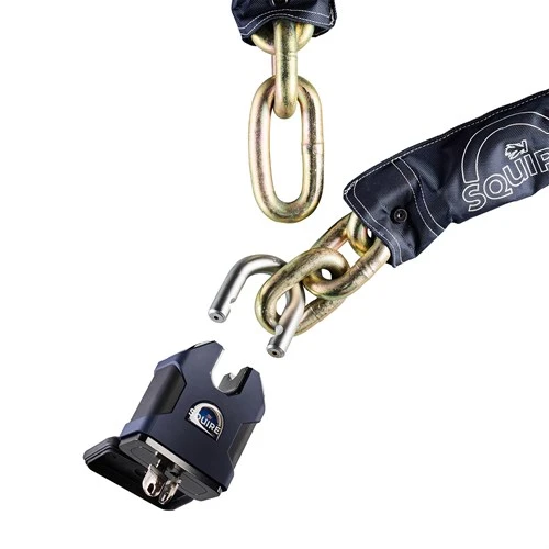 Squire Behemoth 22mm Chain With 100mm Padlock 4 Squire Behemoth 22mm Chain With 100mm Padlock - Image 2
