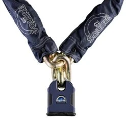 Squire Behemoth 22mm Chain With 100mm Padlock 8 Squire Behemoth 22mm Chain With 100mm Padlock -Motorcycle Apparel Store SQU001 3