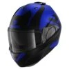 Shark Evo ES Kedje Mat BKB Helmet In Blue / Black -Motorcycle Apparel Store SRK1006 1