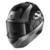 Shark Evo ES Kedje Mat KAK Helmet In Grey / Black -Motorcycle Apparel Store SRK1201 1