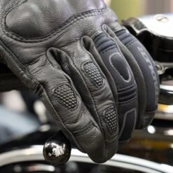 Stadler Activ II GTX Gloves In Black -Motorcycle Apparel Store STD021 3