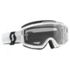 Scott Split OTG Goggle In White -Motorcycle Apparel Store STT020 1