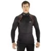 Warm & Safe 12v Heated Base Layer Shirt In Black -Motorcycle Apparel Store WSF008 1