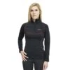 Warm & Safe 12v Ladies Heated Base Layer Shirt In Black -Motorcycle Apparel Store WSF009 1
